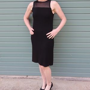 Ronnie Nicole black sheath cocktail dress